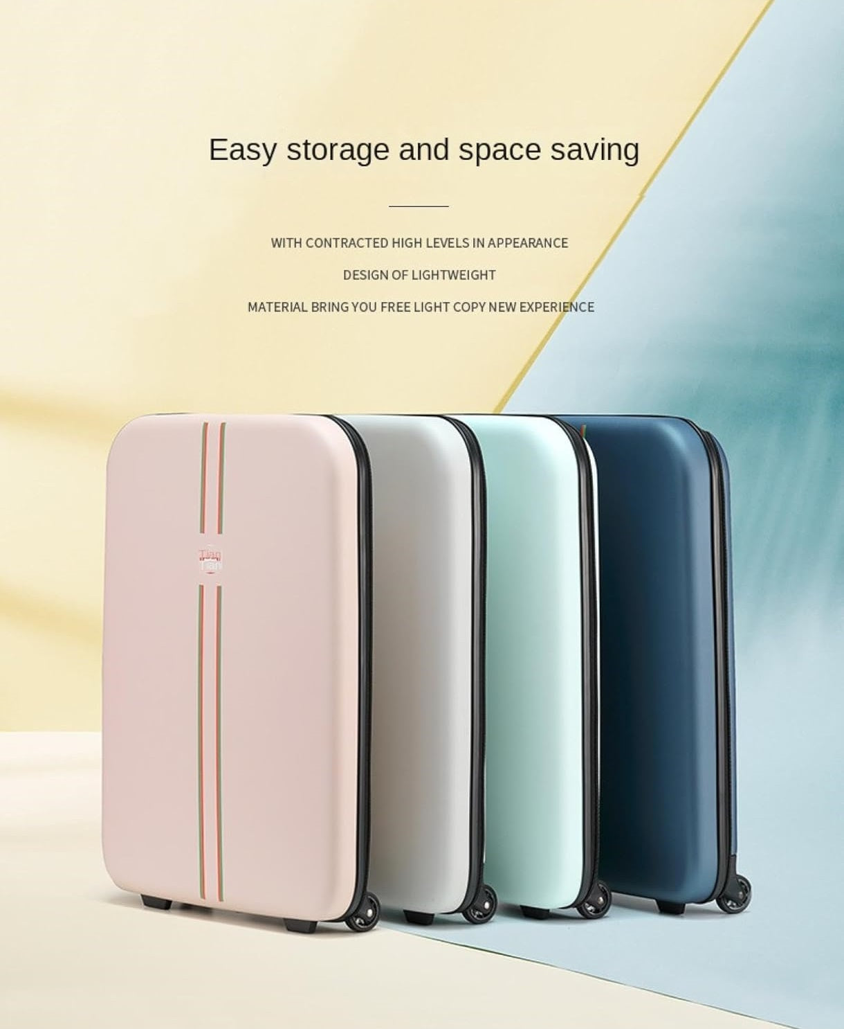 Luggage Travel Business Portable Foldable Suitcase